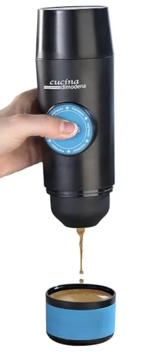 Cucina di Modena USB Kaffeemaschine: USB-Mini-Espresso-Maker, Elektrische Pumpe 15 bar USB, 90 ml (Kaffeemaschine mit Anschluss, tragbare, Outdoor unterwegs)