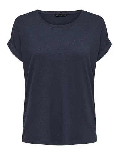 ONLY Tops für Damen Basic Kurzarm Rundhals