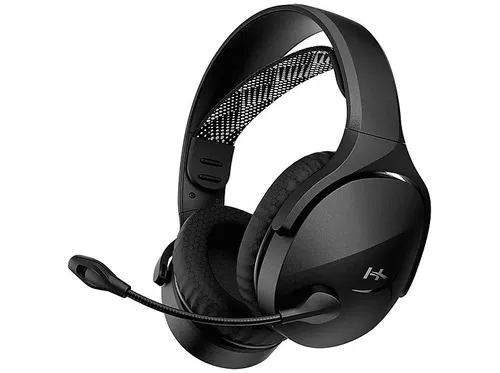 HYPERX Cloud Jet Wireless Gaming Headset - PC Lautsprecher USB mit 2,4-GHz- und Bluetooth 5.2-Konnektivität für nahtloses Gaming. Genieß bis zu 25 Stunden Akkulaufzeit und ultimativen Komfort mit atmungsaktiven Ohrpolstern.