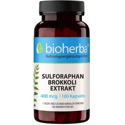 Sulforaphan Brokkoli Extrakt 400 mcg 100 Kapseln