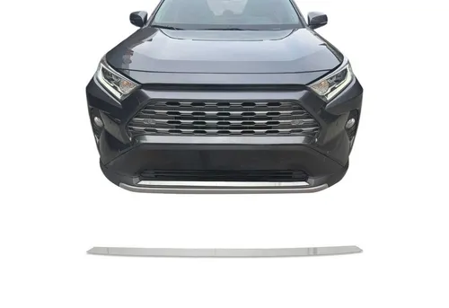 OMAC Kühlergrill Leisten für Toyota RAV4 2018-2025 – Edelstahl Silber - Stylische und langlebige Grillleisten aus Edelstahl, selbstklebend und rostbeständig. Perfekt für den individuellen Look Ihres Toyota RAV4.