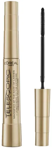 L'Oréal Paris Telescopic Mascara (Magnetic Black) 8 ml - Mascaras für voluminöse, verlängerte Wimpern mit spezieller Bürste für intensiven Augenaufschlag. Leichte, langanhaltende Formel für jeden Anlass.