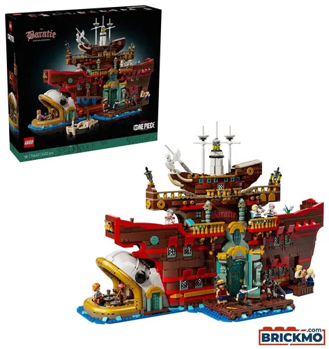 LEGO ONE PIECE 75640 Baratié, das Schwimmende Restaurant - LEGO (R) Komplette Sets & Packs, beeindruckendes 3.402-teiliges Set für Fans ab 18 Jahren, perfekt für kreative Bauprojekte und Sammler.