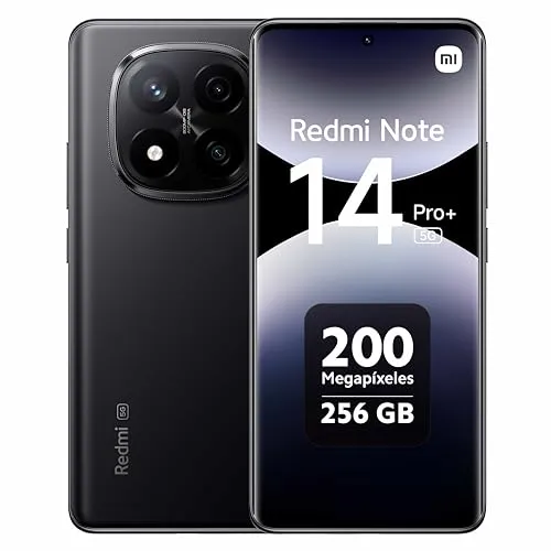 Xiaomi Redmi Note 14 Pro+ 5G 12+256GB Smartphone - Smartphone mit 200 MP Kamera und 5G-Technologie, ideal für Fotografen und Technikliebhaber. Erleben Sie brillante Bilder und schnelle Verbindungen!
