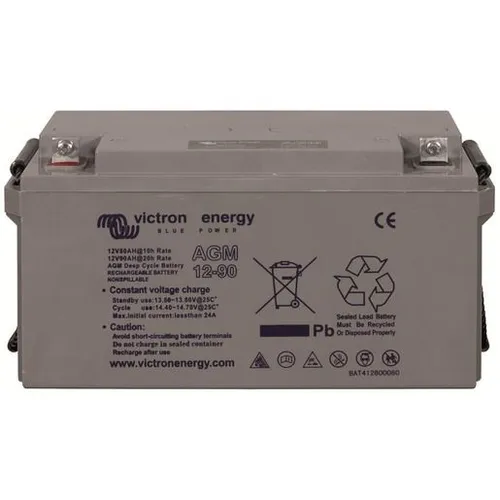 Victron AGM Batterie 12V 130Ah Deep Cycle - Powerstations: Zyklenfeste Solarbatterie für zuverlässige Energieversorgung in Aquakultur, Camping oder Notstrom - ideal für vielfältige Anwendungen.