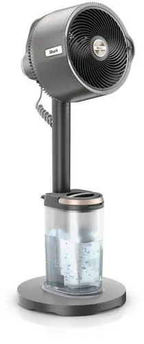 SHARK Standventilator FlexBreeze Pro Mist - Ventilatoren, leistungsstarker Standventilator mit Nebelfunktion für erfrischende Kühlung an heißen Tagen