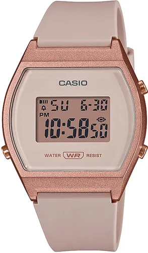 CASIO TIMELESS COLLECTION Chronograph LW-204-4AEF - Chronograph für Damen mit digitaler Anzeige, Stoppfunktion und stylischem Silikonarmband, ideal für sportliche und elegante Looks.