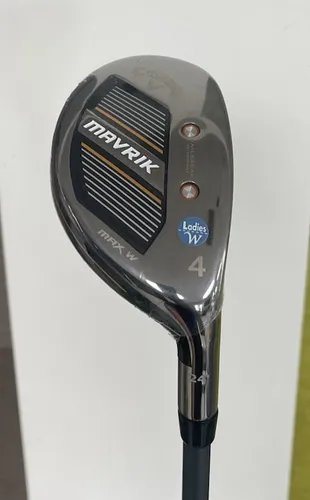 CALLAWAY Mavrik Max W 4er Hybrid 24 Grad Damen - Damen Hybrid-Golfschläger mit 24 Grad Loft, ideal für präzise Schläge. Der Graphitschaft sorgt für eine optimale Spielbarkeit und Kontrolle auf dem Platz.