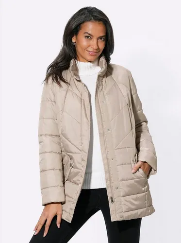 Witt Allwetterjacke Steppjacke, sesam - Funktionsjacke aus 100% Polyester, ideal für wechselhaftes Wetter, pflegeleicht und maschinenwaschbar, Länge ca. 74 cm für optimalen Tragekomfort.