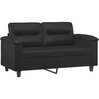 vidaXL Sofa 2-Sitzer - Modernes Loungesofa mit Armlehnen - Sofas & Couches, langlebiges Kunstleder und robuster Metallrahmen für höchsten Komfort und ein stilvolles Wohnambiente.