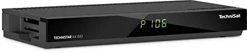 TechniSat TECHNISTAR K4 ISIO - Kabel-Receiver mit 4-fach DVB-C Tuner, Full HD und App-Steuerung für flexibles Fernsehen und Aufnahmen
