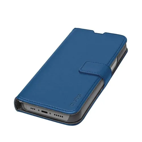 SBS Book Case Wallet für iPhone 14 mit Standfunktion, Blau #1906839