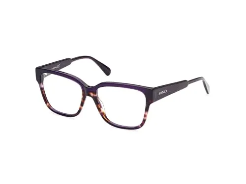 MAX&Co. Brillengestell (Model MO5048) für Damen, Quadratisch, gefertigt aus Azetat (inklusive Brillenetui)