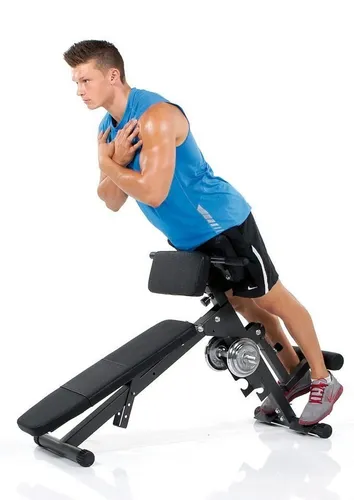 Hammer Bauchtrainer Ganzkörpertrainer AB & Back Trainer - Bauchmuskelmaschine für effektives Training zu Hause, robust aus Stahl und ideal für die Stärkung von Bauch- und Rückenmuskulatur.