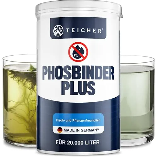 Teicher Phosphatbinder für klares Teichwasser – Nachhaltige Phosphatbindung - Erleben Sie dauerhaft klares Teichwasser! Unser Phosphatbinder reduziert Phosphate effektiv und unterstützt die natürliche Wasserbalance. Ideal für Gartenteiche, leicht anzuwenden und Made in Germany.