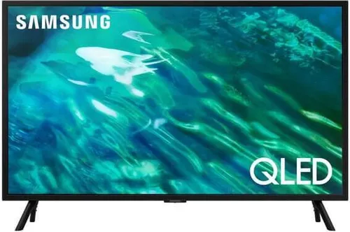 Samsung QLED FHD QE32Q50A 32 Zoll Smart TV - Kompakter 32 Zoll Fernseher mit beeindruckender QLED-Bildqualität und 100% Farbvolumen. Ideal für kleine Räume, ausgestattet mit Smart TV-Funktionen und adaptivem Sound für ein optimales Fernseherlebnis.