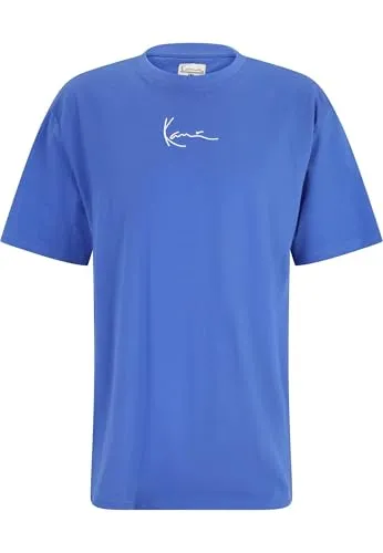 Karl Kani Herren KM-TE011-091-02 Small Signature Essential Tee Blue Blue, M