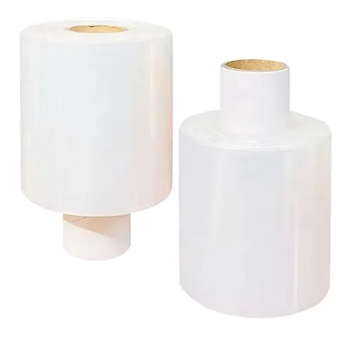 ARLI Stretchband 2x Stretchfolie Mini 100 mm x 150 m - 20 my, Transparent Hand Stretch Folie Handstretchfolie
