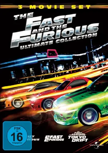 The Fast and the Furious 1-3 [3 DVDs]
