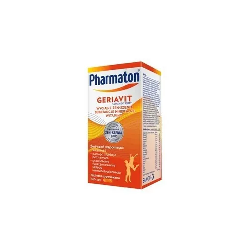GERIAVIT Pharmaton 30/60/100/200/300 tableten Mineral Vitamine Ginseng Gift