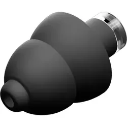 Alpine PartyPlug Pro Schwarz - Effektiver Gehörschutz - Schlagzeug Gehörschutz mit 21 dB Dämpfung und Musikfilter für klare Klänge. Inklusive drei Ohreinsätzen für individuellen Sitz und praktisches Aufbewahrungscase.