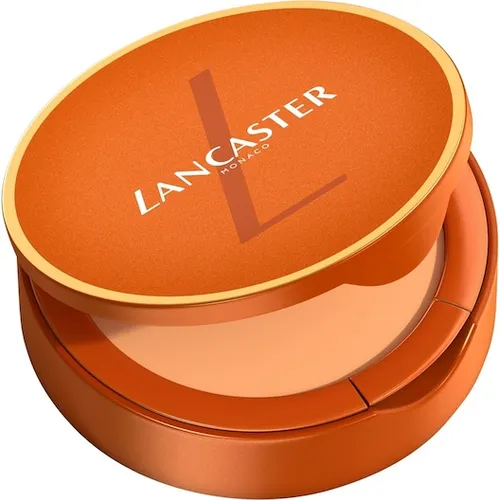 Lancaster Infinite Bronze Sunlight Compact Cream SPF 50 9 g - Selbstbräuner mit hohem Sonnenschutz, vereint feuchtigkeitsspendende Eigenschaften und getönte Foundation für ein strahlendes Finish und natürliche Bräune.