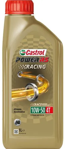 Öl Castrol Power RS Racing 4T 10W-50 - Flasche mit 1 Liter