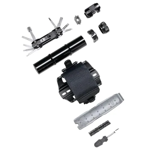 MULTITOOL CRANKBROTHERS S.O.S. TS18 ROHRVERSTECK KIT - Fahrradwerkzeuge, kompaktes Multitool mit 18 Funktionen für schnelle Reparaturen unterwegs.