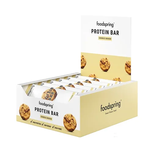 foodspring Protein Bar (12x60g) Cookie Dough (55,54 EUR/kg)