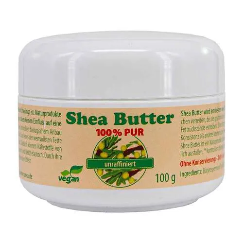 Sheabutter unraffiniert 100% pur  100 g