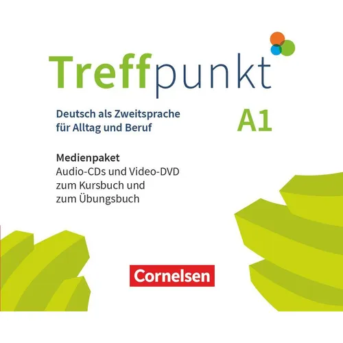 Cornelsen Tref.DaZ A1 KB+ÜB Med.pak. (Deutsch, 2022) - Schulbuch für Deutsch als Zweitsprache, inklusive Arbeitsheft und Medienpaket für einen effektiven Spracherwerb.