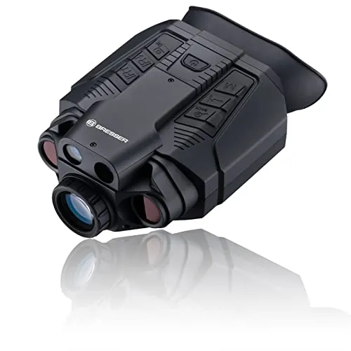 Digitales Nachtsichtgerät Explorer 200Rf mit Laser Entfernungsmesser - Nachtsichtgerät mit bis zu 18-facher Vergrößerung und integriertem Laser Entfernungsmesser für präzise Beobachtungen, ideal für Outdoor-Abenteuer.