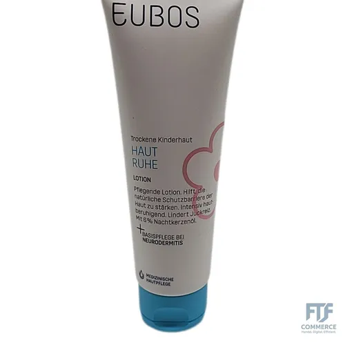 Eubos Children Calm Skin Körper-Balsam 125 ml - Babypflege für empfindliche Kinderhaut, spendet Feuchtigkeit und regeneriert sanft, ideal für die tägliche Pflege ohne Parfüm.