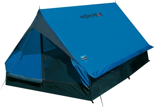 HIGH PEAK Hauszelt Minipack - Kompaktes 2-Personen-Zelt - Zelt für 2 Personen mit schnellem Aufbau, wasserdichten Nähten und geringem Packmaß. Ideal für Camping und Outdoor-Abenteuer.