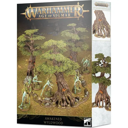 Awakened Wyldwood - Warhammer AoS Gelände - WFB Miniaturen, beeindruckendes Gelände für epische Schlachten im Age of Sigmar mit detailreicher Gestaltung und strategischen Vorteilen.