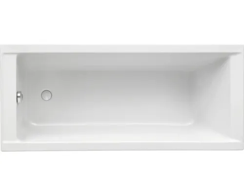 Badewanne OTTOFOND Piazza 70 x 160 cm - Acryl Badewanne in weiß glänzend, bietet Komfort und modernes Design für Ihr Badezimmer.