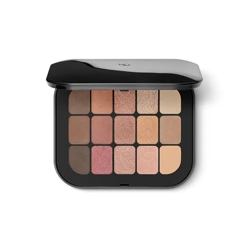 KIKO Milano Master Eyeshadow Palette 02, Palette Mit 15 Lidschatten Mit Mattem Und Metallischem Finish