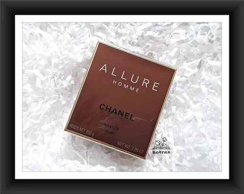 Chanel Allure Homme Seife 200 g - Luxuriöse Herren-Seife mit einem unverwechselbaren Duft, ideal für die tägliche Pflege und ein erfrischendes Erlebnis.
