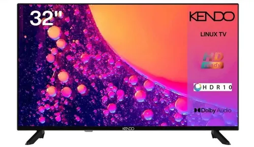 Kendo 32 LED 3251 B - 32 Zoll Smart-TV - 32 Zoll LED Smart-TV mit WLAN, ideal für Streaming und Unterhaltung, Energieeffizienzklasse E