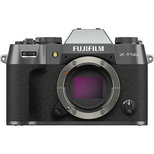 FUJIFILM X-T50 Body anthrazit - Leistungsstarke Systemkamera mit X-Trans CMOS 5 HR Sensor, integrierte fünf-Achsen-Bildstabilisierung für verwacklungsfreie Aufnahmen