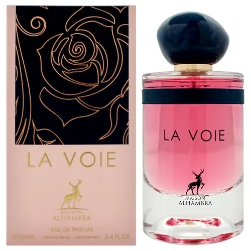 Maison Alhambra La Voie Eau de Parfum 100ml - Damen Parfüm, 100 ml, verführerischer Duft für jeden Anlass, ideal für Frauen, die ihre Persönlichkeit unterstreichen möchten.