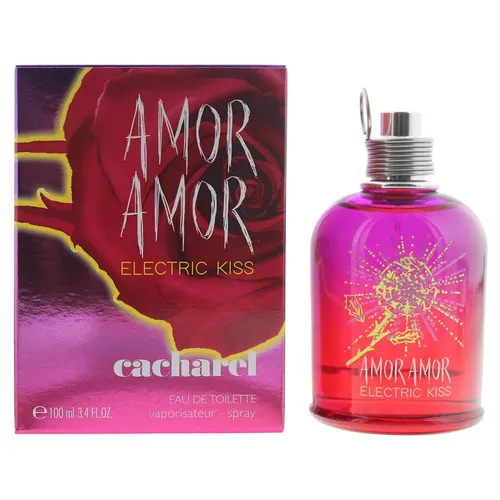 Cacharel Amor Amor Electric Kiss Eau de Toilette 100ml - Damenparfüm mit fruchtig-floralen Noten, ideal für einen belebenden Duft im Alltag oder besondere Anlässe.