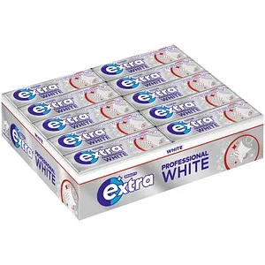 extra PROFESSIONAL WHITE Kaugummis 30x 10 Dragees