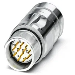 Phoenix Contact M23 Kupplungsteckverbinder 1620021 CA-17P1N8A9008 Silber Inhalt: 1St.