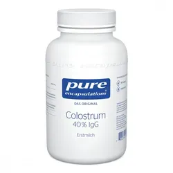 Pure Encapsulations Colostrum 40% IgG Kapseln - Arzneimittel zur Unterstützung des Immunsystems mit 40% IgG aus natürlichem Colostrum, reich an Nährstoffen und ideal für eine gesunde Lebensweise.