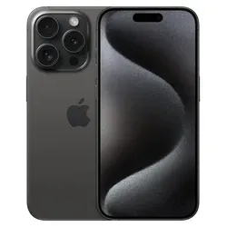 APPLE iPhone 15 Pro 5G 512 GB Titan Schwarz Dual SIM - Simlockfreies Smartphone, leistungsstark mit Dual SIM und elegantem Design