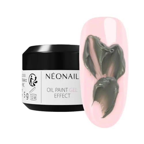 NÉONAIL Oil Paint Gel Effect - Artist of Your Story - Grün - 3D Skulptur - Nageldesign Gel UV 3D - Aufbaugel Für Gelnägel - Kunstnägel - 3D Nail Art - 5 g