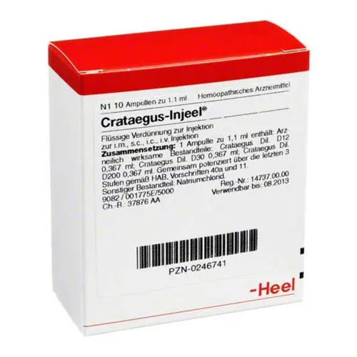 Crataegus Injeel Ampullen Inhalt: 10 St