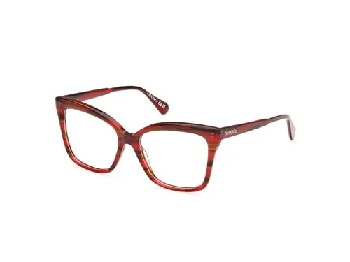 MAX&Co. Brillengestell (Model MO5130) für Damen, Quadratisch, gefertigt aus Acetate (inklusive Brillenetui)
