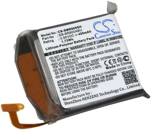 Powery Akku für Samsung Galaxy Watch 46mm - 450 mAh - Standard-Akku für die Samsung Galaxy Watch 46mm, bietet zuverlässige Energie mit 450 mAh für längere Nutzung.